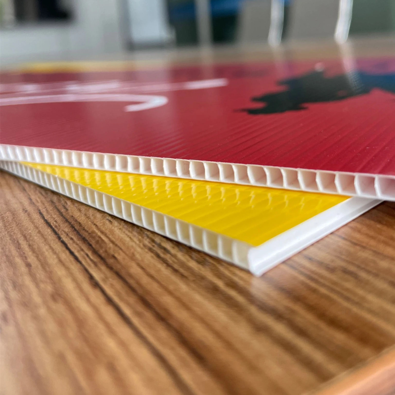 3mm PP Corrugated Plastic Corflute Signs Board Customized Correx Sign