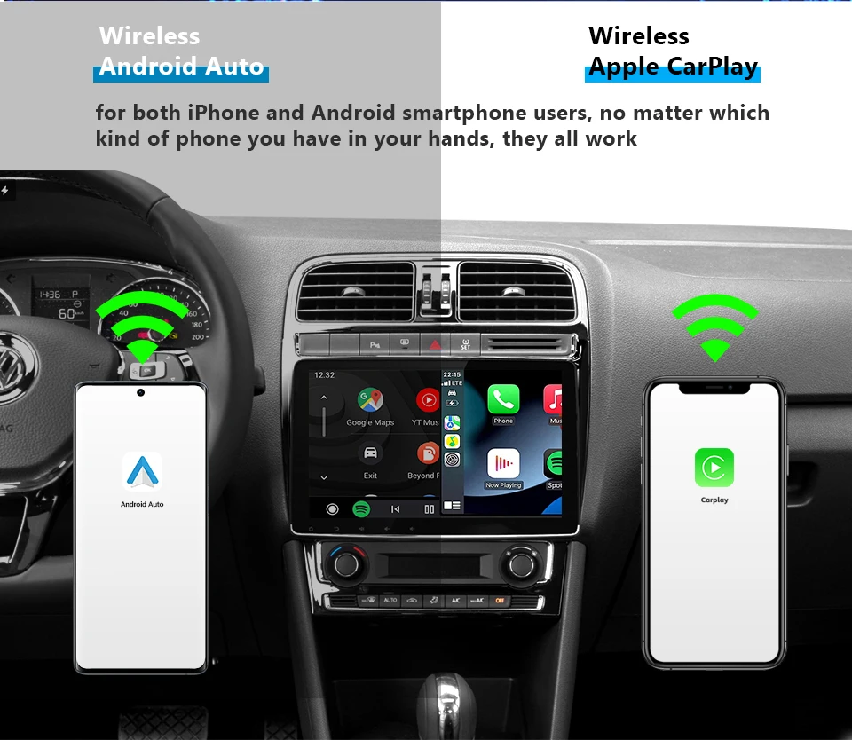 OBD Carplay Android Auto Carplay AI Box Android New Dongle Wireless Android Auto Adapter