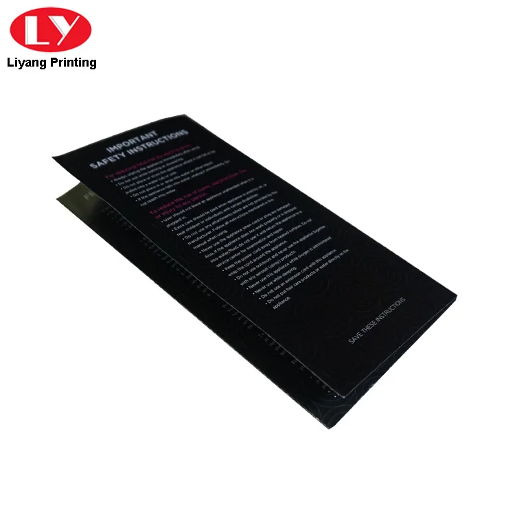 Custom Comb Manual Offset Print Art Paper Flyer Brochure Printing Services