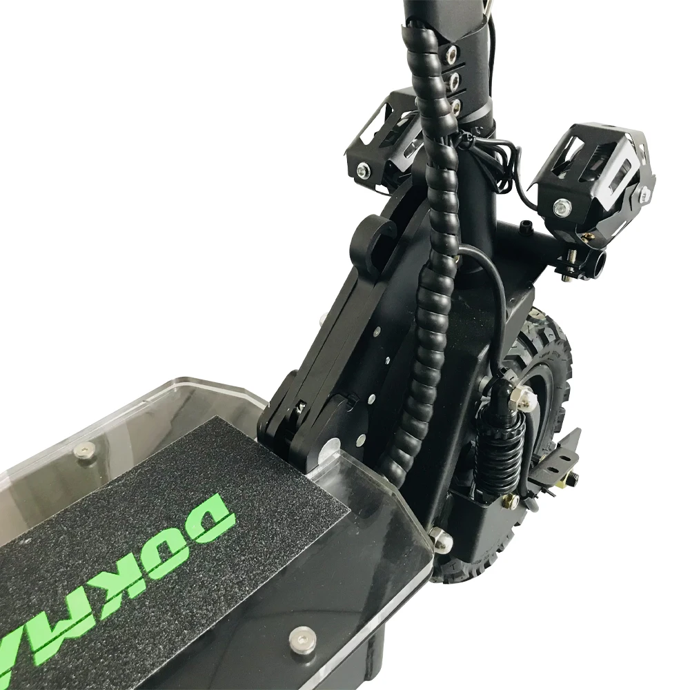Dokma DYS 11 inch on road 2 wheels electric e scooter 48V/60V 3200W / 5600W dual motor high speed  city campaign