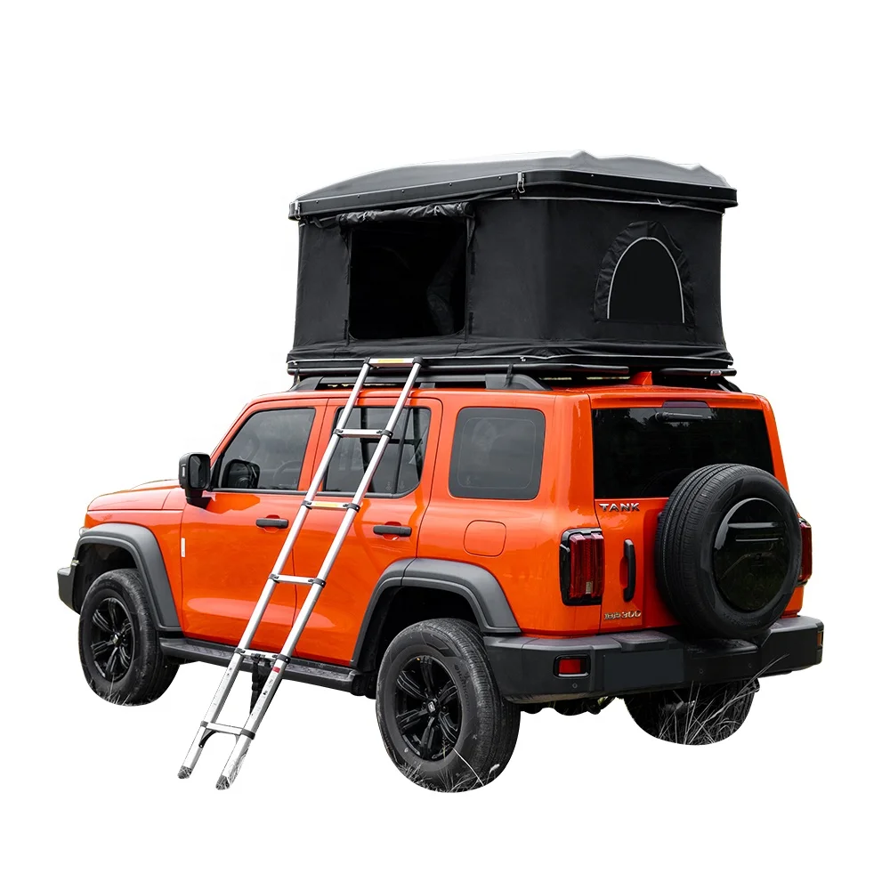 OEM Custom Logo Best Outdoor truck ABS folding pop up hard shell car roof top tent for camping