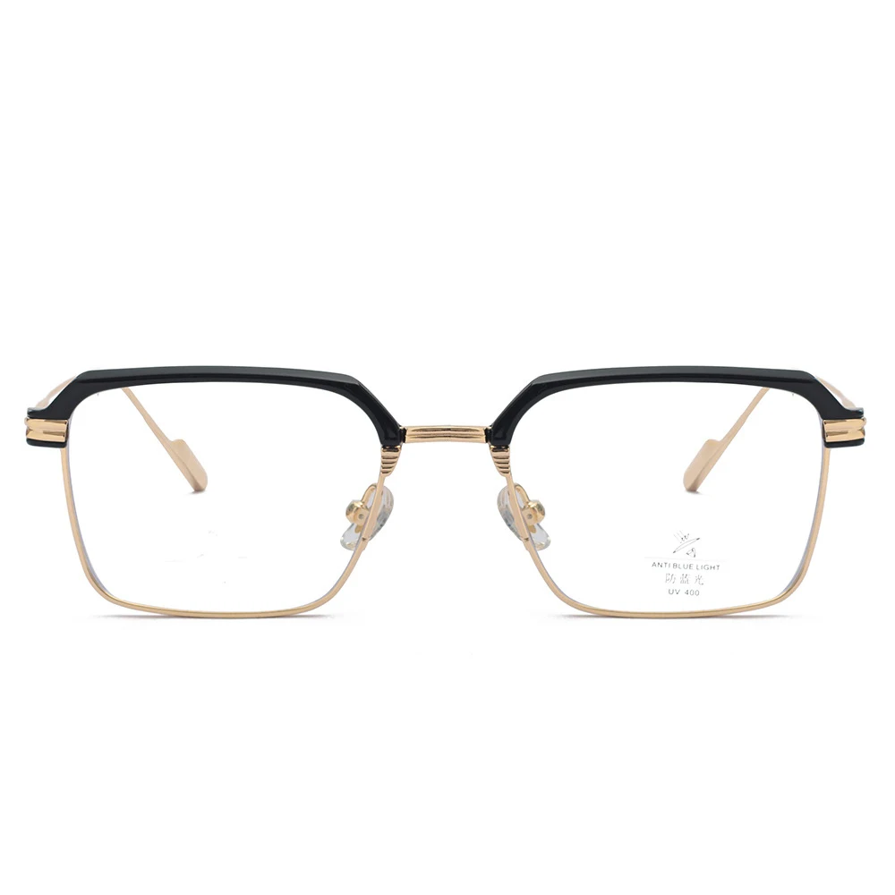 2022 lunettes anti lumiere bleu tr90 metal designer optical frames eyeglasses