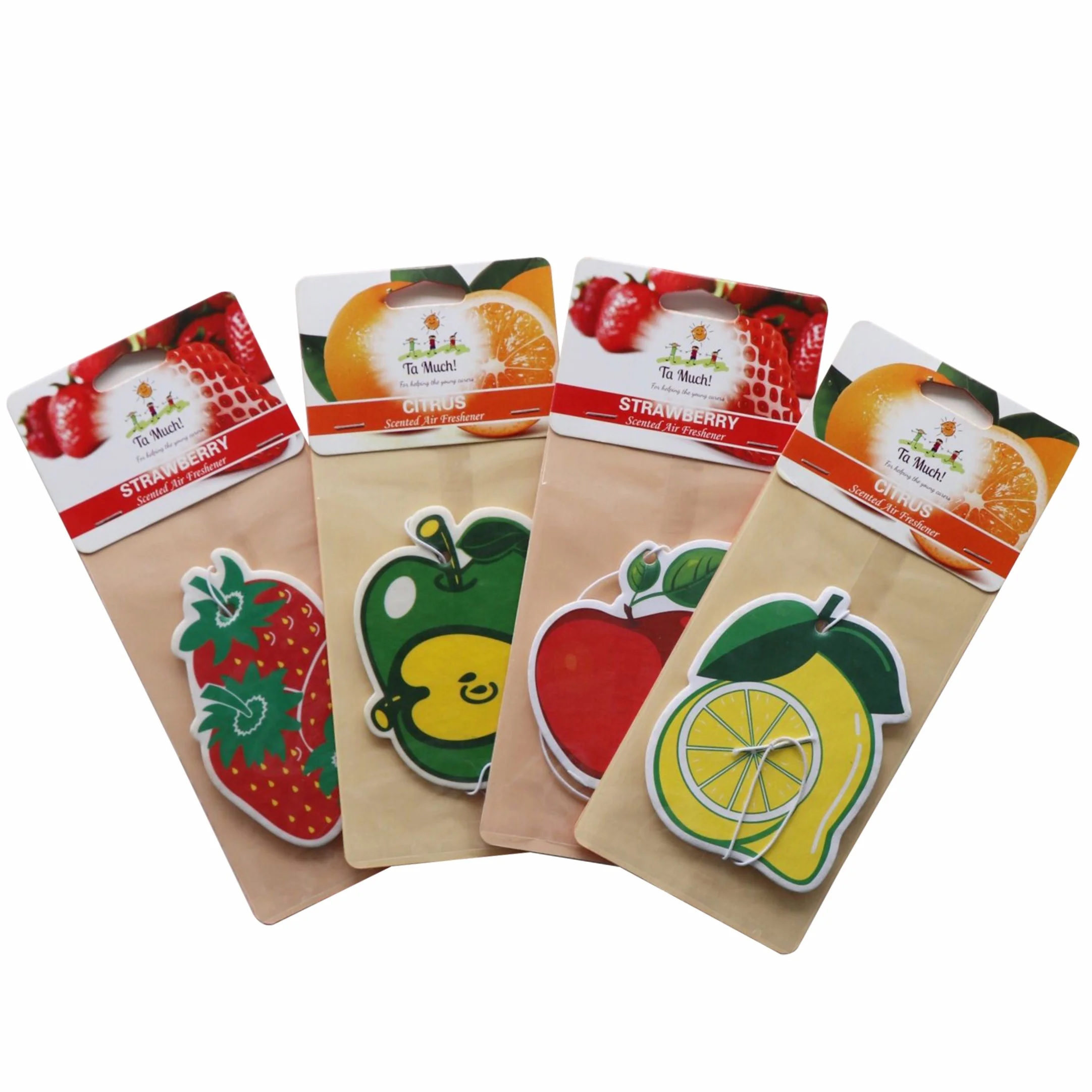 Factory Price Hot Selling Customized Shape Paper Custom Car Air Freshener