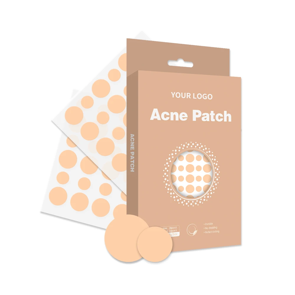 Invisible Hydrocolloid Pimple Patch For Skin Care Customized Tea Tree Oil Acne Spot Treatment Acne Patches