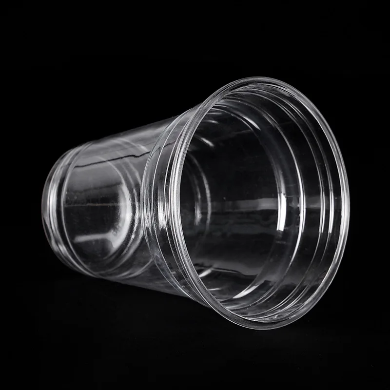 FULING Mixing 8oz 10oz Graduated Cup  Clear Disposable Plastic Measuring PET Cups