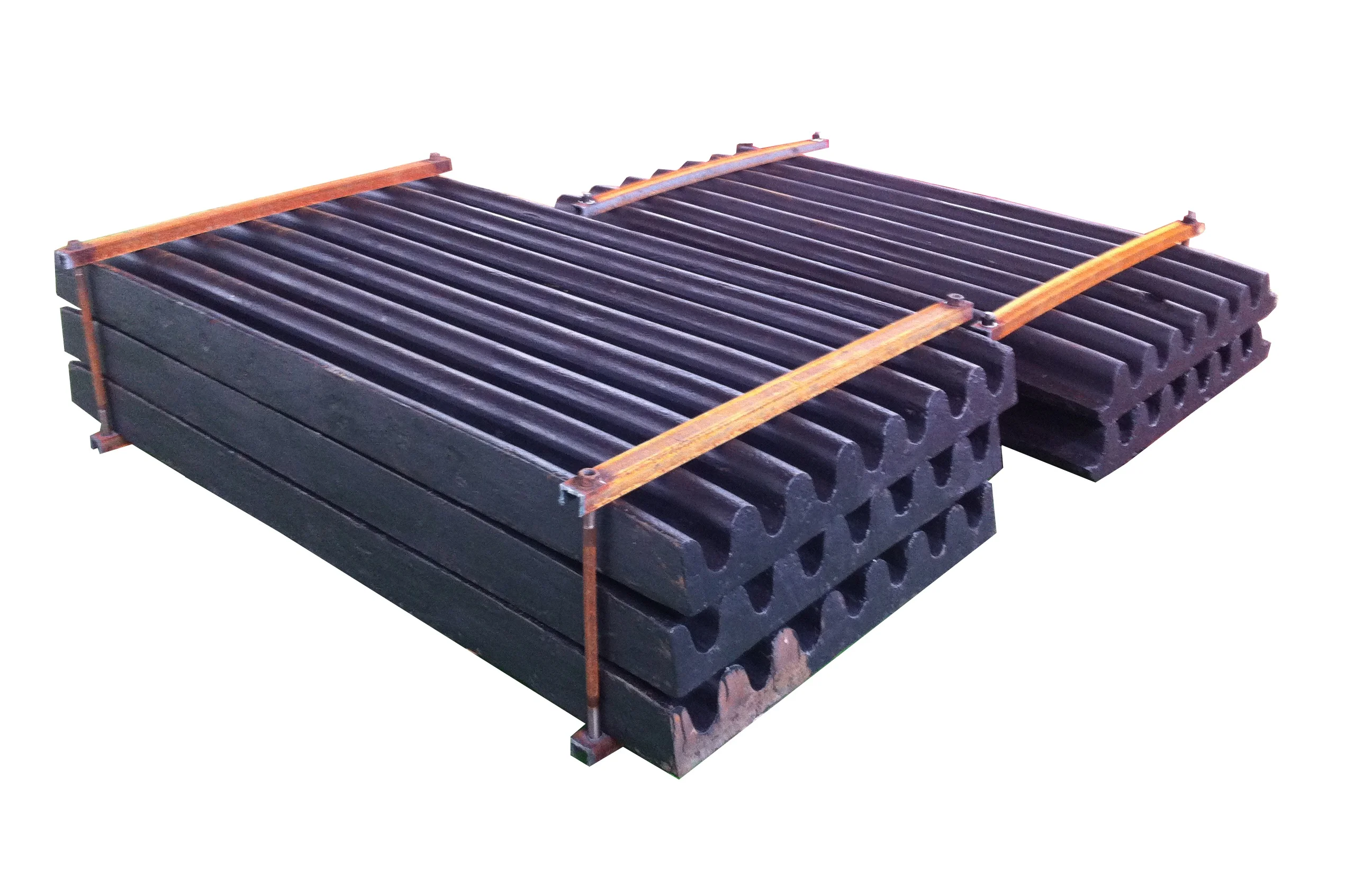 OEM Supply High Manganese Steel Crusher Fixed Jaw Plates Liner Crusher Wear Parts Tooth Plate