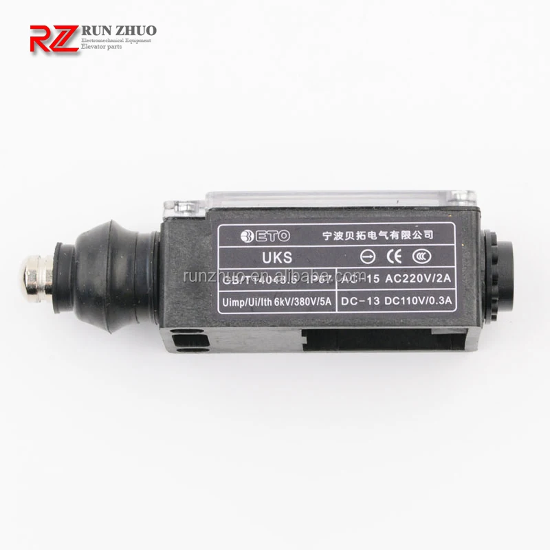 General Elevator Travel Limit Switch UKS UKT Buffer Tensioner Manual Automatic Reset switch