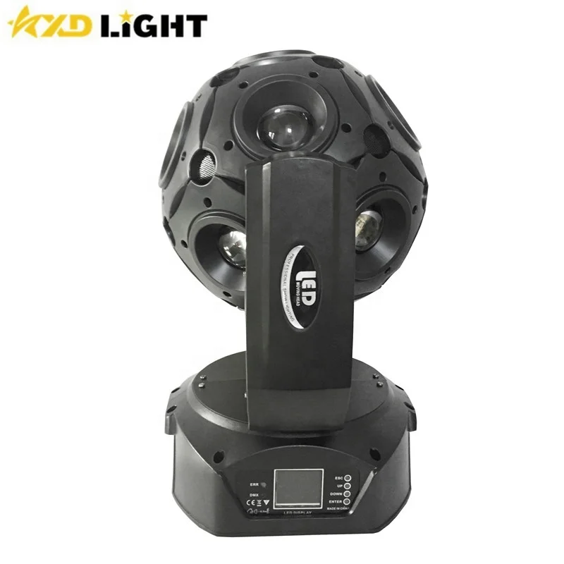 Stage Disco Party Effect light 12pcs RGBW 4in1 LED FootBall Moving Head Light