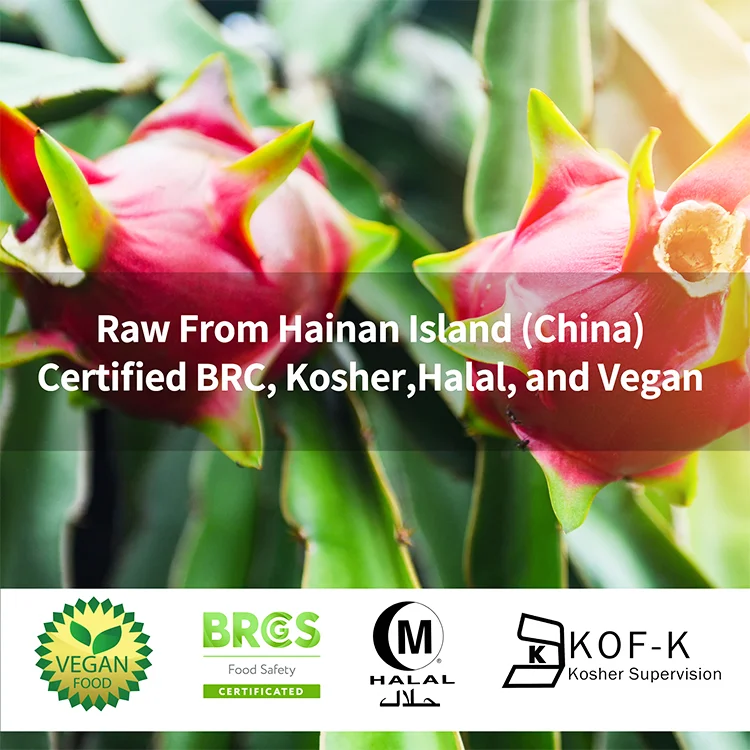 OEM ODM Private Label Certificated Freeze Dried Red Pitaya Powder Organic Red Dragon Fruit Powder