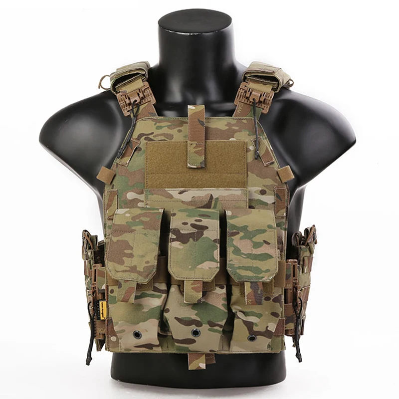 
Emersongear Carrier Armoured Airsoft Vest Tactical Military Bulletproof Vest Stab Proof Plate Carrier Vest 