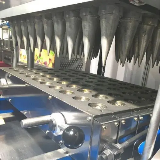 Good price cup cone waffle machine cone dhoop making machine with best quality