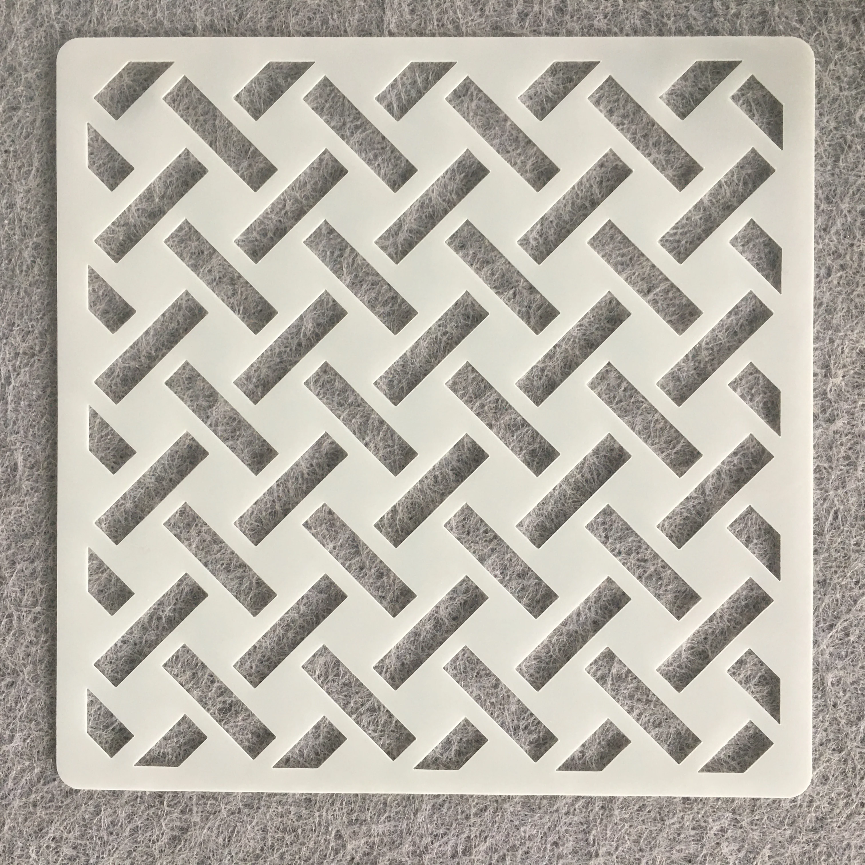 Custom Wall Stencil OEM Eco Friendly Plastic Tree Home Decoration for Painting Family Black Bag White Wood Logo Pack PET stencil