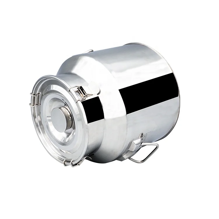 Супер 20 л герметичные бочки из нержавеющей стали для хранения масла, банка для чая, арахиса, молочная банка из нержавеющей стали