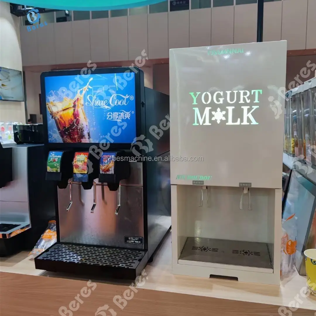 Commercial Sugar syrup CO2 Soda Fountain Post Mix Dispenser Machine
