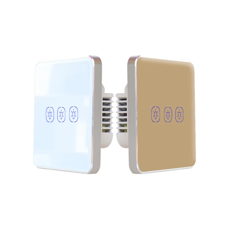 Tuya Smart Home сенсорный выключатель ZIgbee 3 0 работает без каких-либо нейтральный провод SCR gang