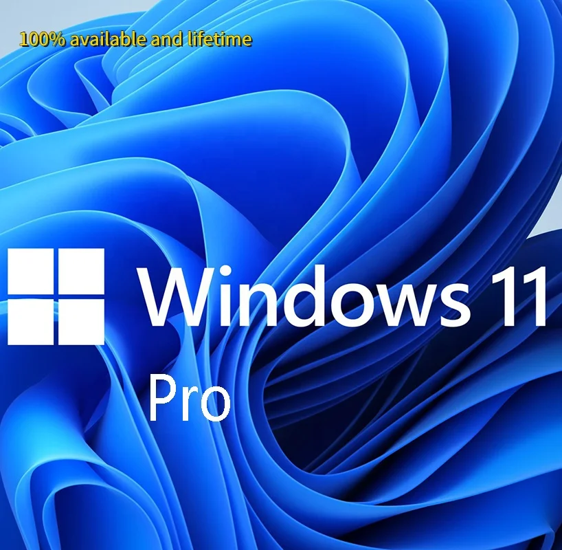 Fast Online 24 hours Ready in Stock Win 11 Pro Digital Key 64Bit or 32 Bit Just Key digital license code Delivery by Email