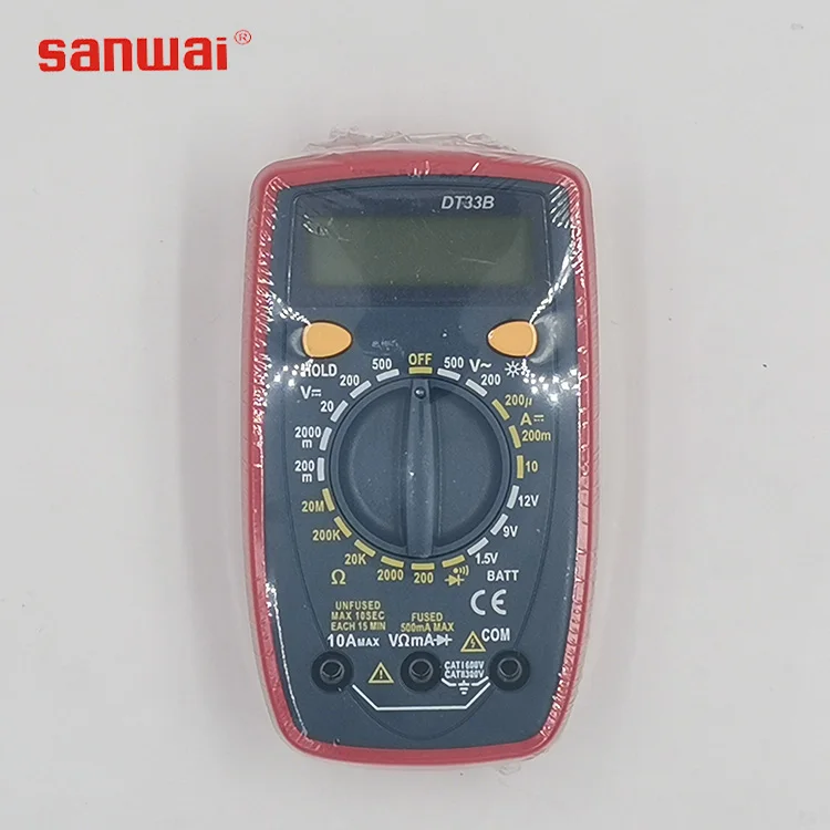 Заводской Лидер продаж DT33B мини карманный цифровой мультиметр по низкой цене