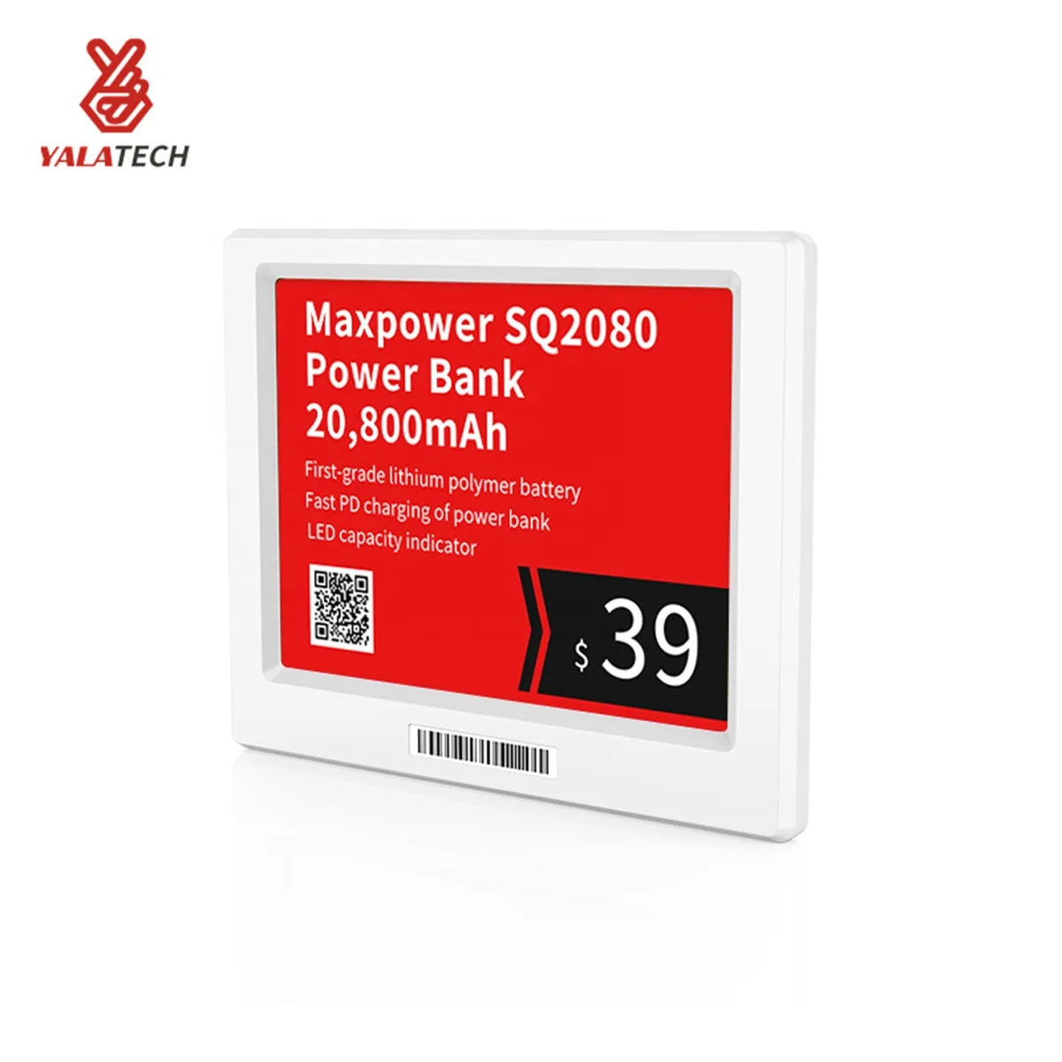 YalaTech ESL 4.2 inch lite series System Electronic Paper Tag Supermarket Price Tag Esl