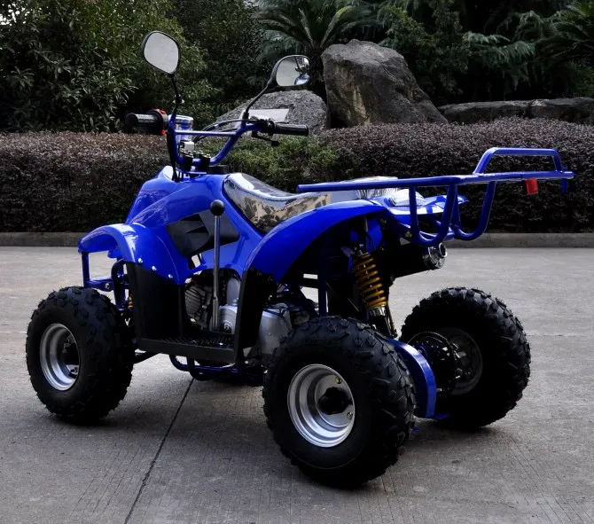 The best Professional manufacturer Chain Drive 110cc safe atv 4x4 4 Stroke 4 Wheeler kids/adult atvs quad bike