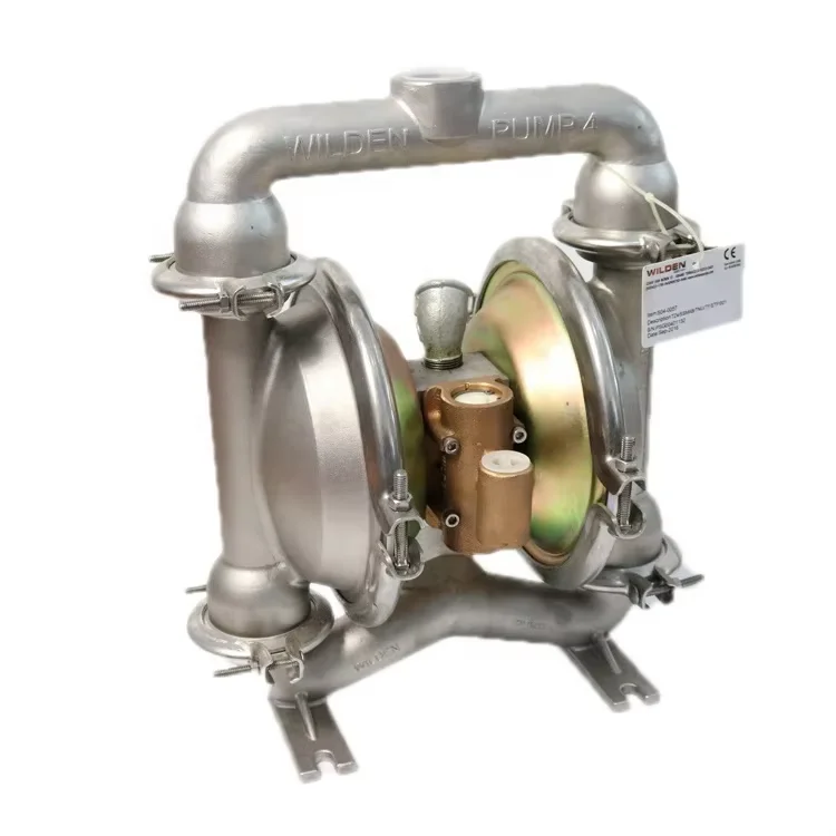 High Efficiency stainless steel  wilden  pneumatic micro diaphragm pump with PTFE diaphragm