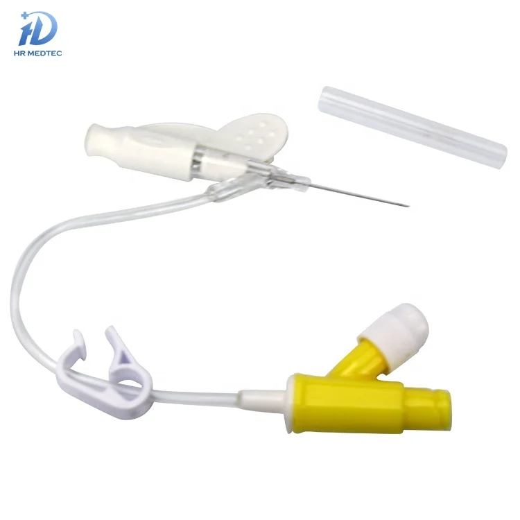 
Indwelling Needle Venous Injection Y type IV Cannula with Preventing Needle-injury Design 