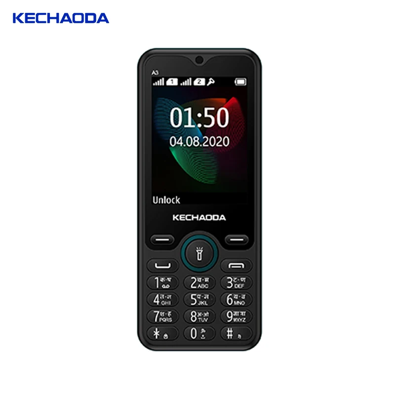 
KECHAODA A3 2.8 Inch senior big button mobil phone old person Uzbekistan mobile phone 
