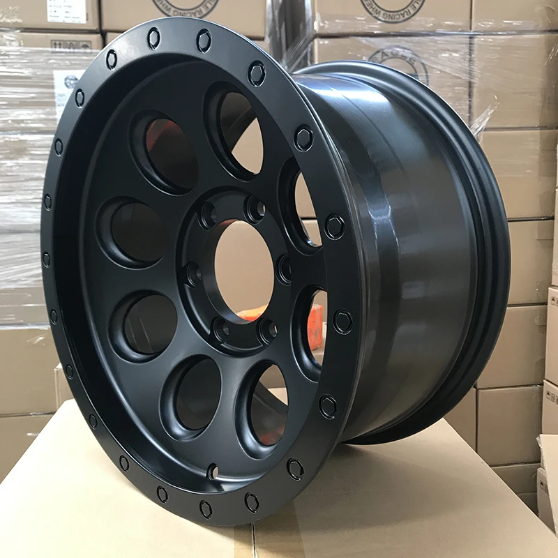 Kipardo 16 INCH 15 INCH 6x139.7 6x135 6x130 6x114.3 5x127 5X114.3 suv 4x4 wheels for pickup and truck