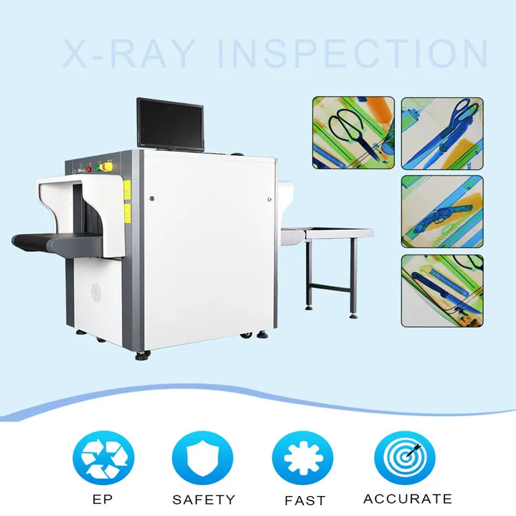 X Ray Baggage Check for Airport Luggage Inspection Price Visual Inspection Machines Security Large Cargo X-Ray Baggage Scanner
