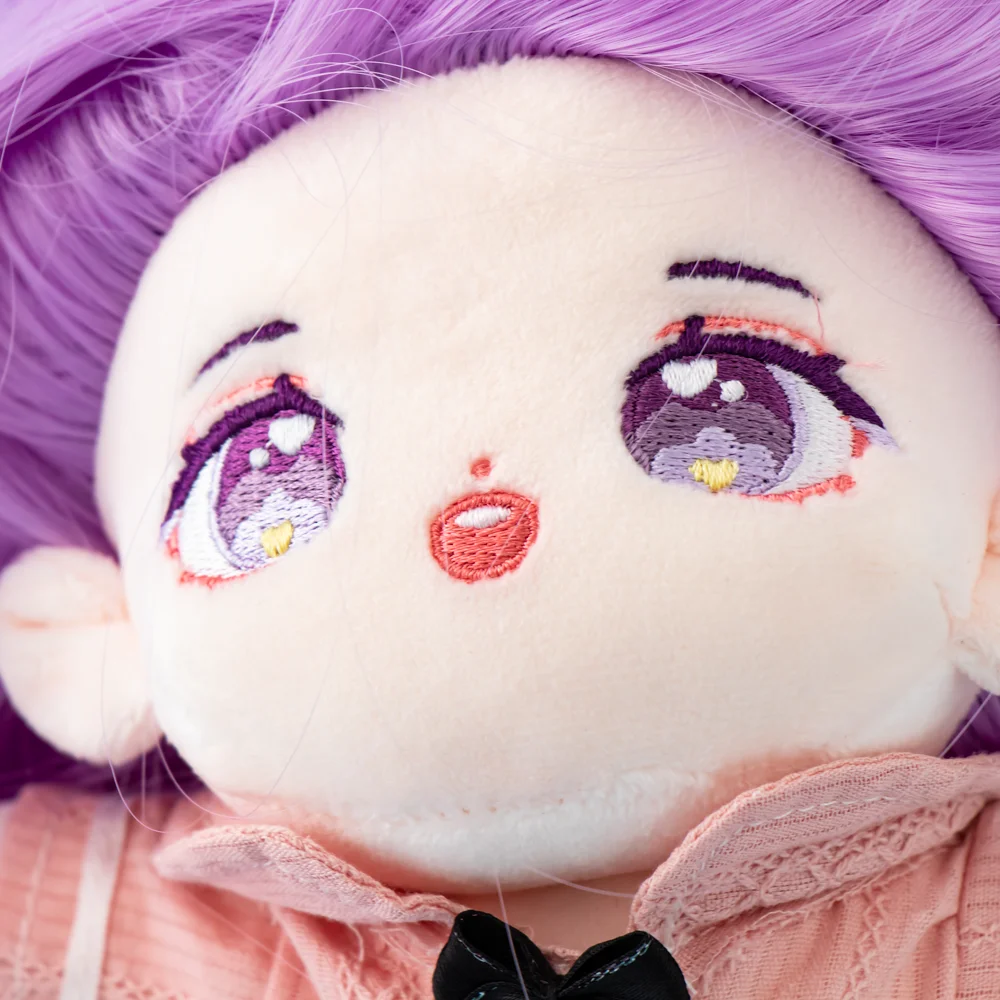 Wholesale Custom Cartoon Plush Doll Cute Anime Girls Doll Kawaii Cotton Doll with Clothes