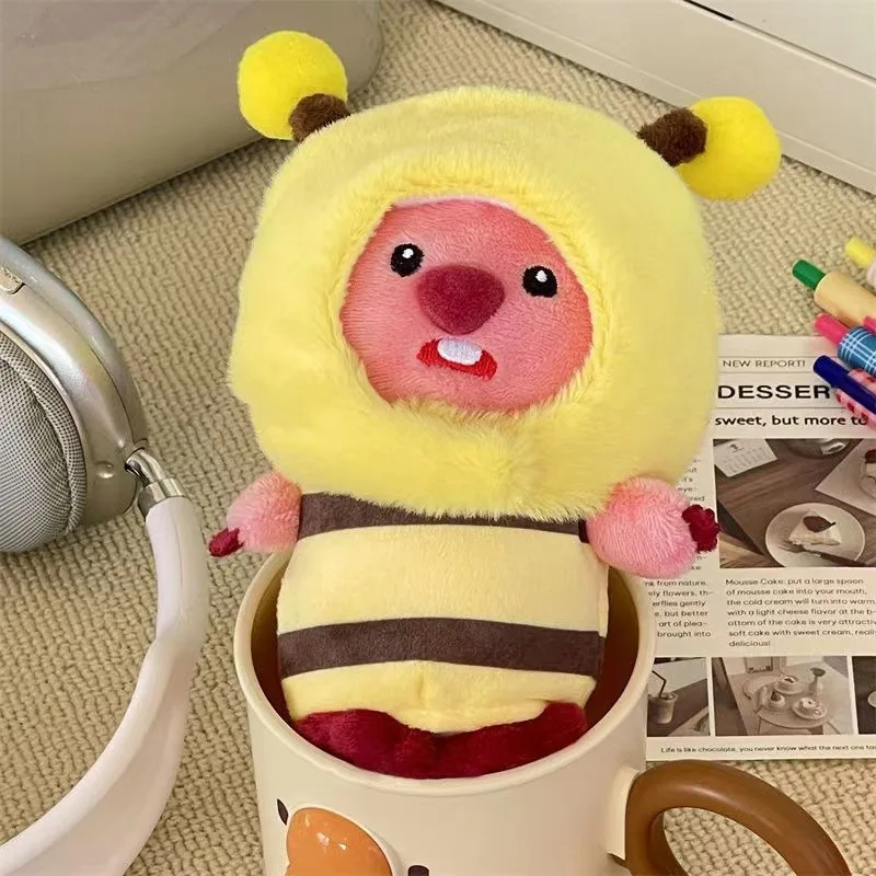 Hot Selling New Design Bashful Blush Loopy Plush Toys Lovely elk headband loopy plush keychain Children gift