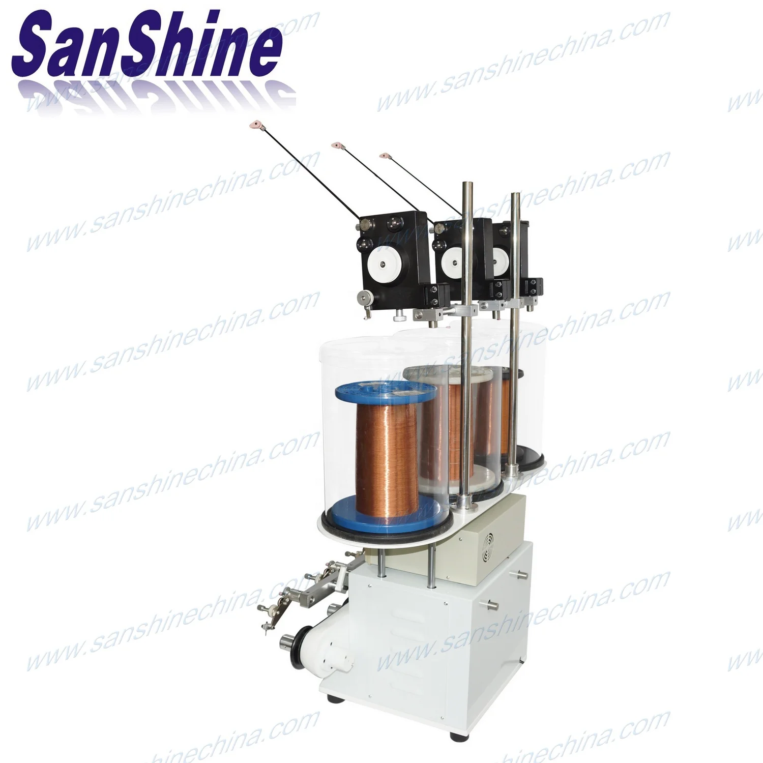 
Three spindles automatic coil winding machine 