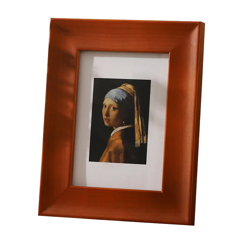 Factory Price Retro Wood Color Frames Solid Wood Classic Wooden Picture Floating Frame