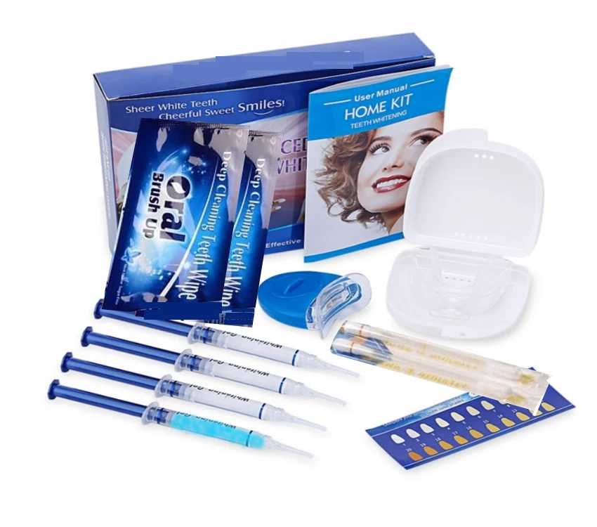 Private Logo 25% 35% HP/CP/NP/PAP peroxide teeth whitening kit gel hydrogen Oral Care Dental Instruments teeth white machine