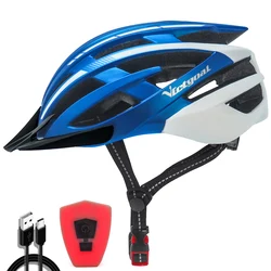 Eastinear OEM ODM custom road bike helmet with turn signal air flow bike helmets with visor aerodynamic enduro mountain helmet