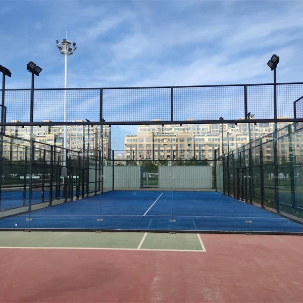 Book a  Padel Tennis Court Panoramic with tent sport for paddle Tennis court