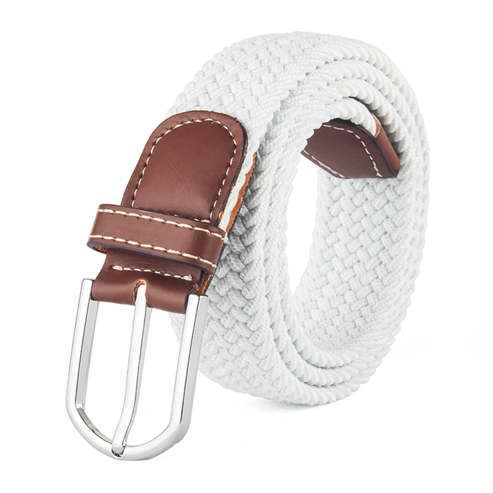 Factory custom eco-friendly cotton webbing braided belt