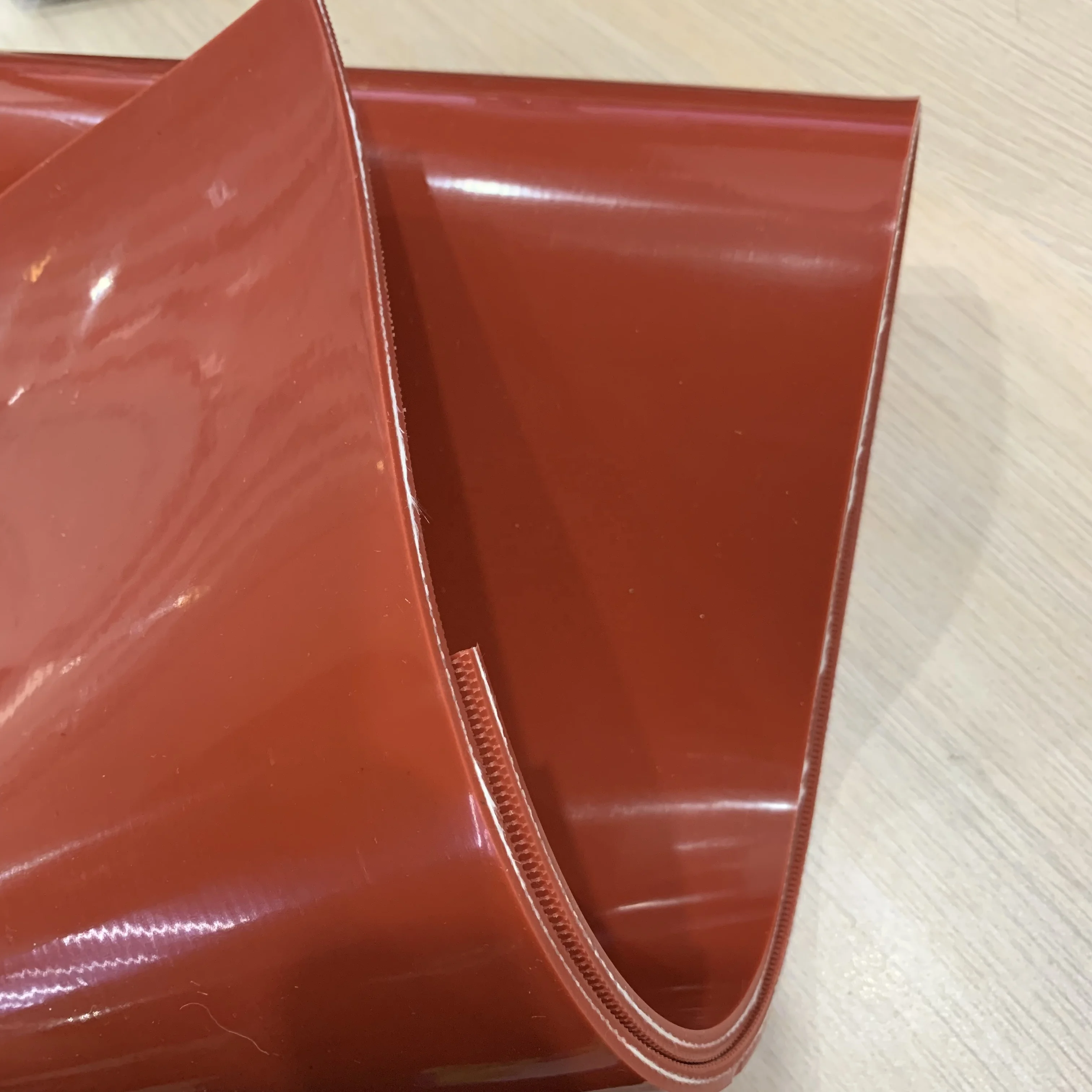 4mm high tensile strength silicone membrane glass fabric reinforced weathering resistant silicone sheet for cushion