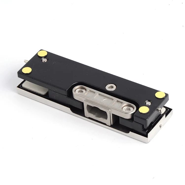 Stainless Steel plate and Aluminum Alloy body Glass Door Clamp Patch Bottom Fitting Door Hinge Door & Window Accessories