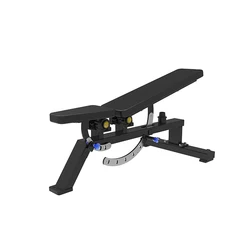 New type top sale adjustable dumbbell exercise super bench press gym equipment