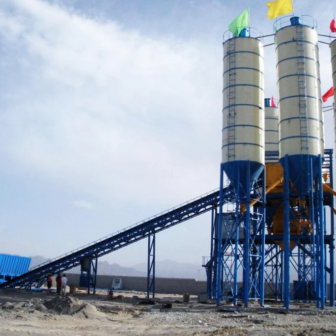 HZS60 China Top Brand 60 m3/h Concrete Machines Concrete Mixing Batching Plant with Factory Price