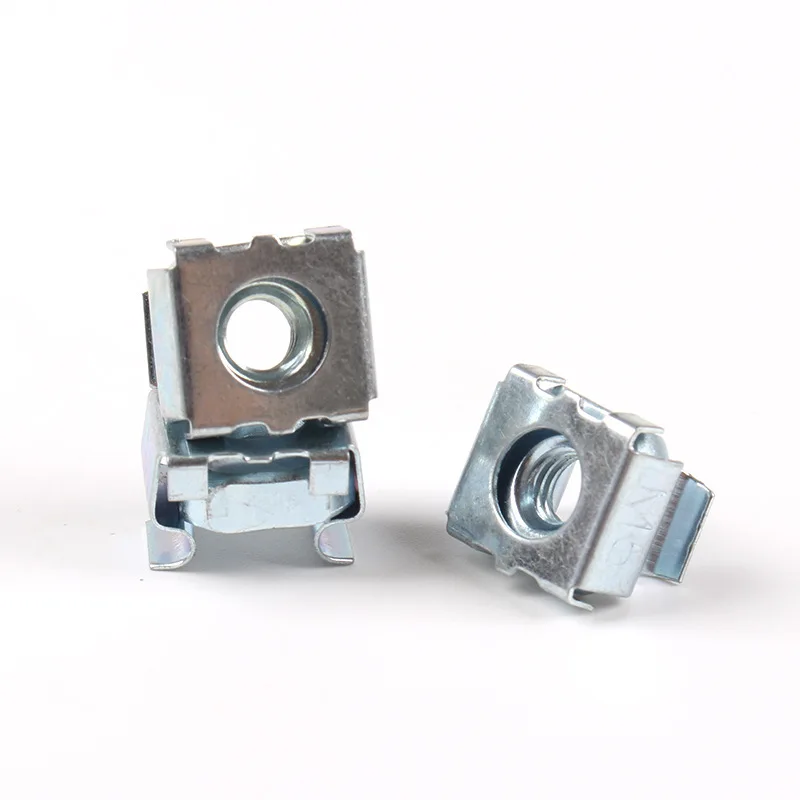 Carbon Steel Stainless Steel 304 316 Anti Rust Zinc Plated M3 M4 M5 M6 M8 M10 M12 Square Lock Cage Nuts