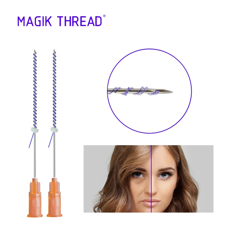  Magik Thread tornado screw pdo 27 г 38 мм подтяжка кожи лица лифтинг Стерильная Двойная резьба