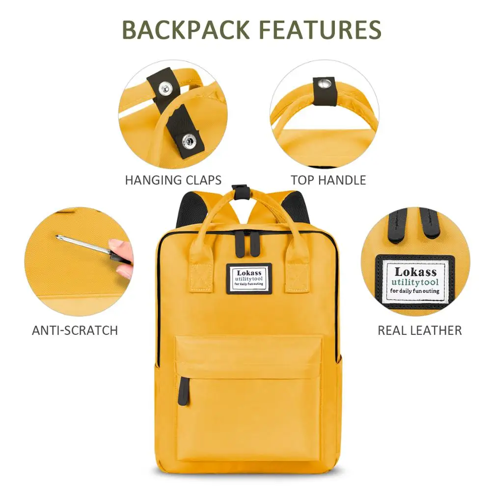 Hot Selling 15.6 Inches  Fashion Cute Laptop Backpack School Bags College Students College Bags For Girls Backpack