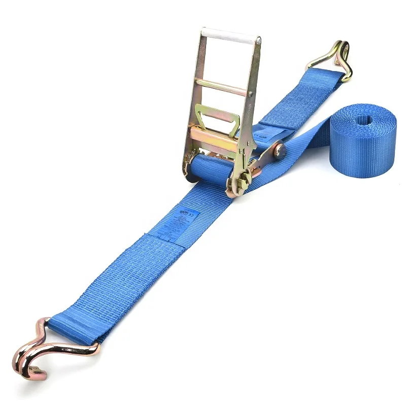 China supplier 100mm width 10000kg polyester ratchet tie down straps