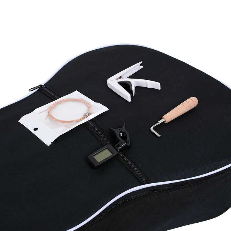 2021 Supplier Guitar Bags & Cases China Factory Crossbody Acoustic Padded Guitar Gig Bag
