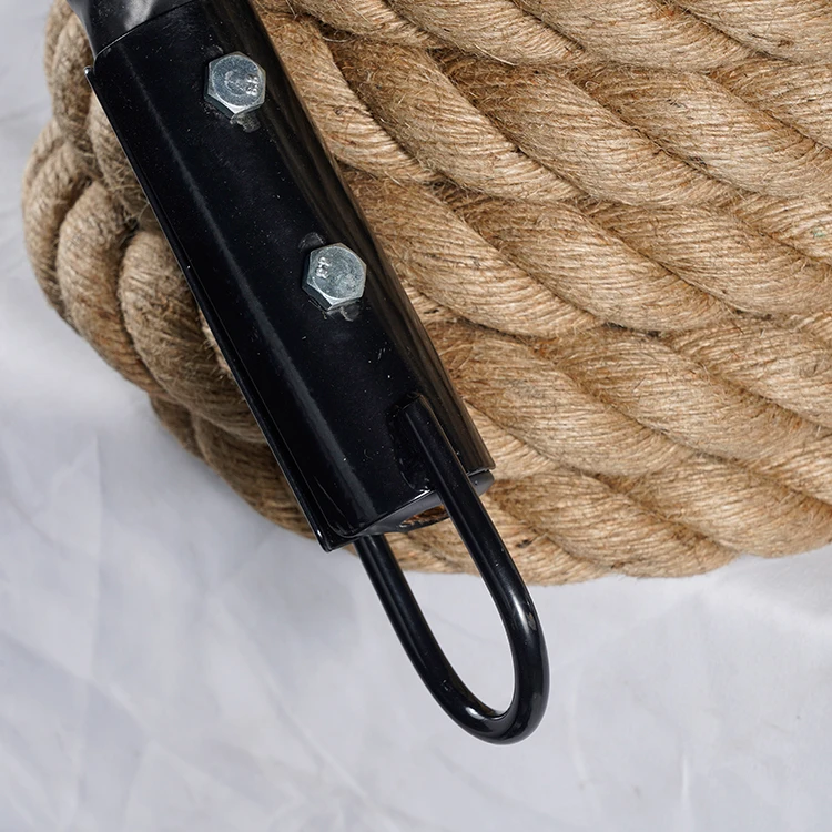 TELLUS Top Quality 100%Natural 5-60mm Climbing Rope 6mm Jute Sisal Natural Hemp Manila Rope From Bangladesh