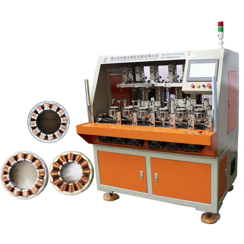 SMG PLC Programable Internal Coil Winding Machine Automatic Electric Motor Coil Winding Machine Copper Wire Coil Winding Machine