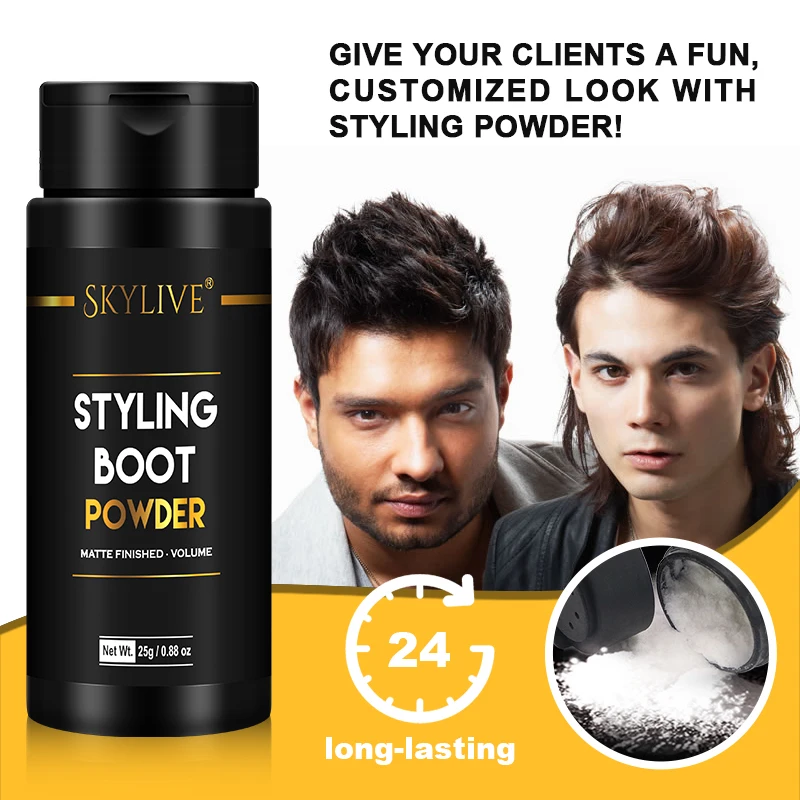 Customized Label Hair Volumizing Powder Wax Hair Fluffy Powder Thickness Hair Styling Volumizing Powder