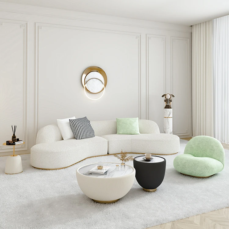 Modern Luxury 2 Seater Couch Living Room Sofa Fabric Living Room Furniture Sofa