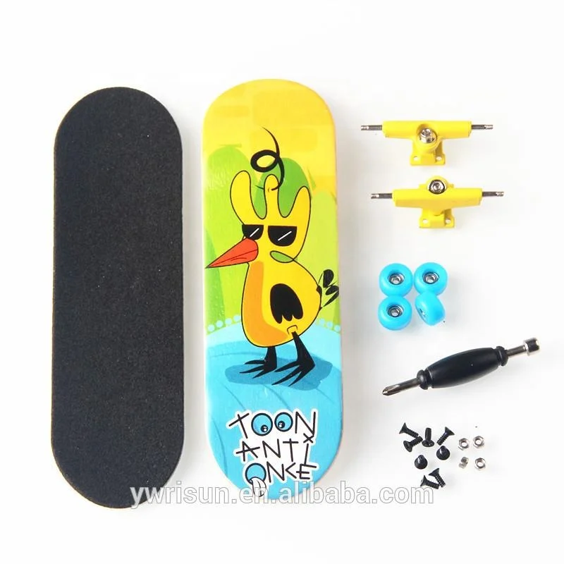 Mini Finger Skateboards 34mm Fingerboard Deck maple Board Complete Fingerboard